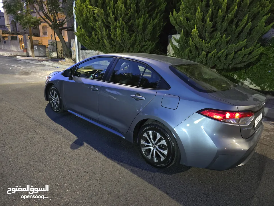 تويوتا كورولا 2022 XLE فحص كامل فل كامل جلد تدفئة شاحن وايرلس كراسي كهروباء ياباني بطارية ليثيوم