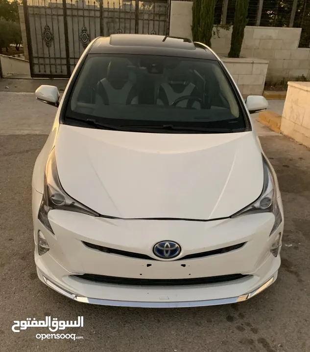 بريوس 2018 بطاريه ليثيوم فل كامل اضافات فحص ثلاث جيد مرفق بالصور