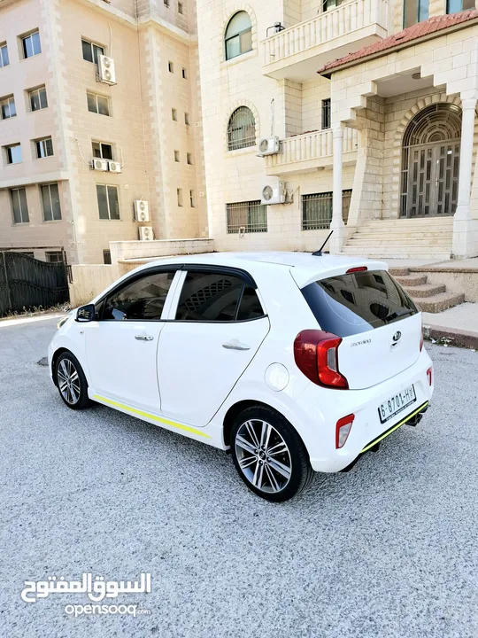 كيا مورنينج 2020 GT line  فل إضافات دهان الشركة