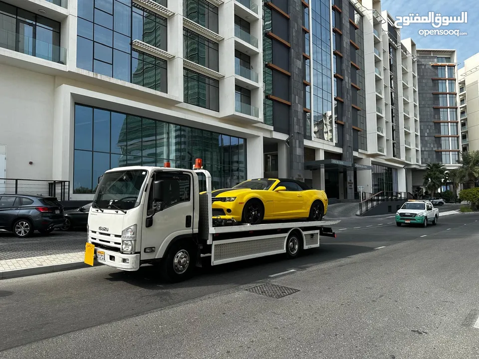 Bahrain TOWING 24 Hours  سطحة البحرين نقل داخلي و خارجي  One Call Away - We Reach You Anywhere
