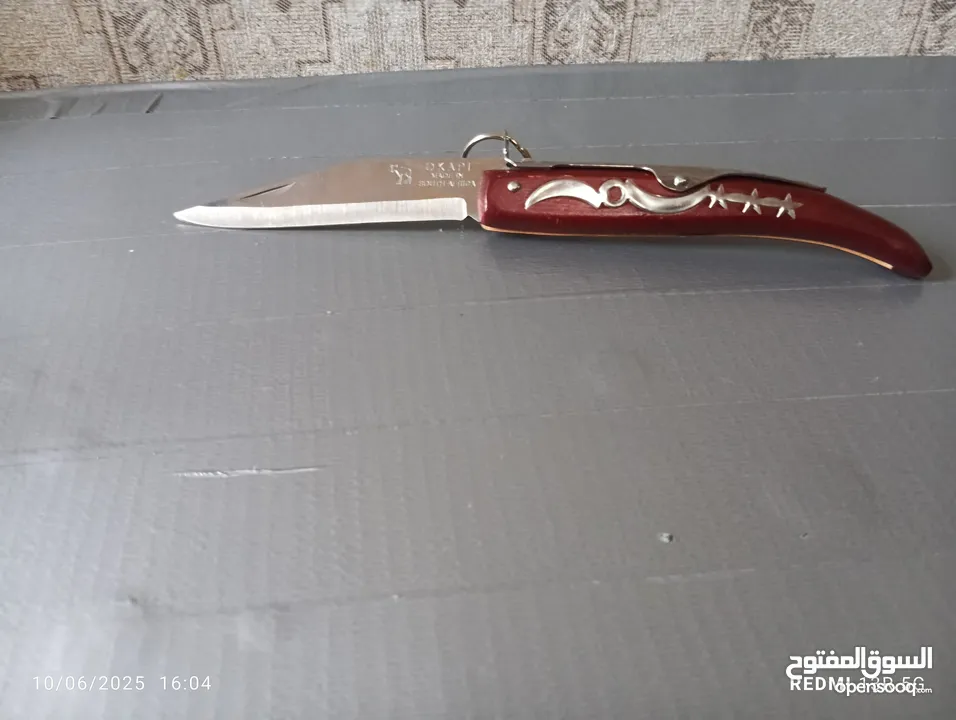 سكين مطويه اوكابي  افريقي درجه اولى حاده جدآ