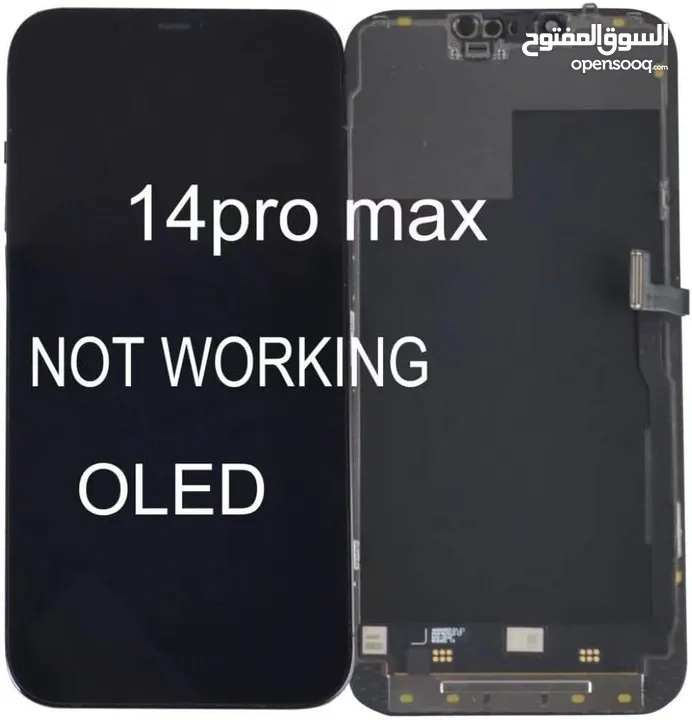 شاشة IPHONE 14 PRO MAX أصلية شركة فكك 100% . IPHONE 14 PRO MAX ORIGINAL APPLE LCD