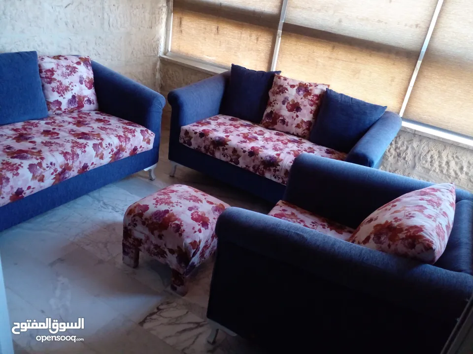 كنب تفصيل قماش 5 مقاعد