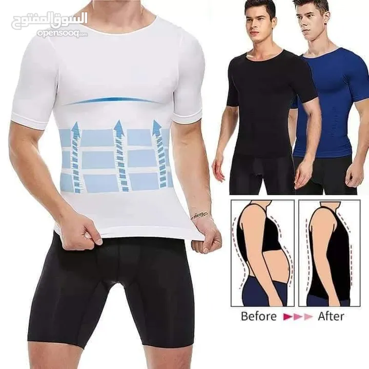 مشد JUST - ONE SHAPER  للتنحيف والرشاقه واخفاء البطن للرجال أصلي جودة عاليه