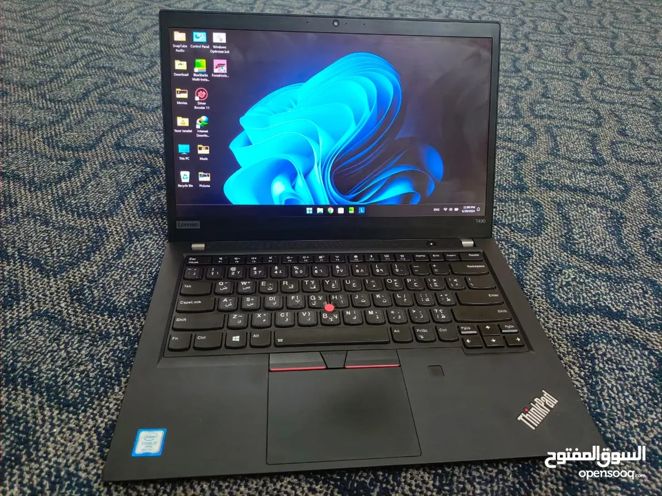 لابتوب لينوفو ثينك باد T490 / إنتل كور آي 7 الجيل 8 / الشاشة لمس  التواصل عبر الواتساب فقط