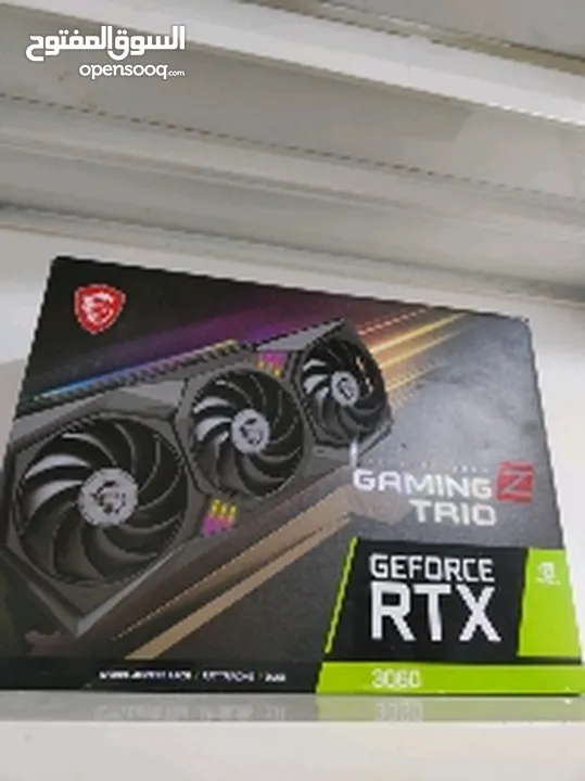 كرت شاشة RTX 3060 MSI GAMING TRIO Z