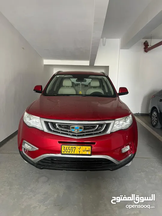 Geely X7 sport, 2017 model, 120k km driven