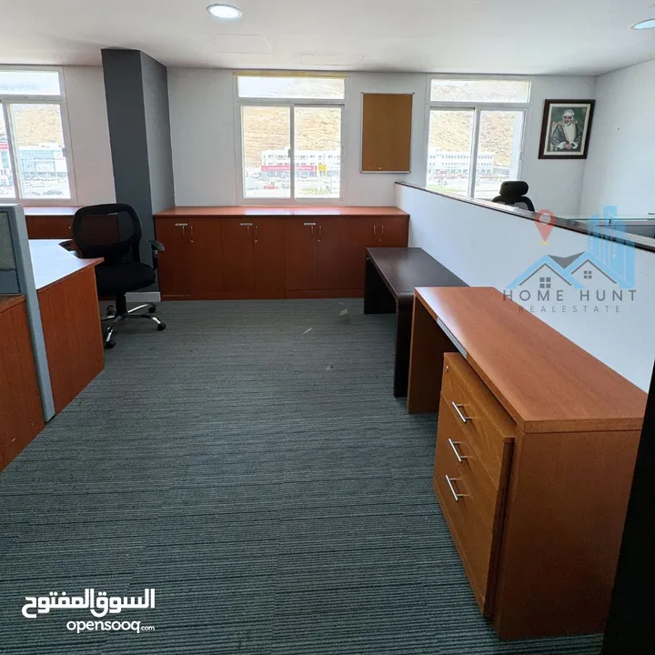 WATTAYAH  167 METERS FURNISHED OFFICE ON SULTAN QABOOS STREET