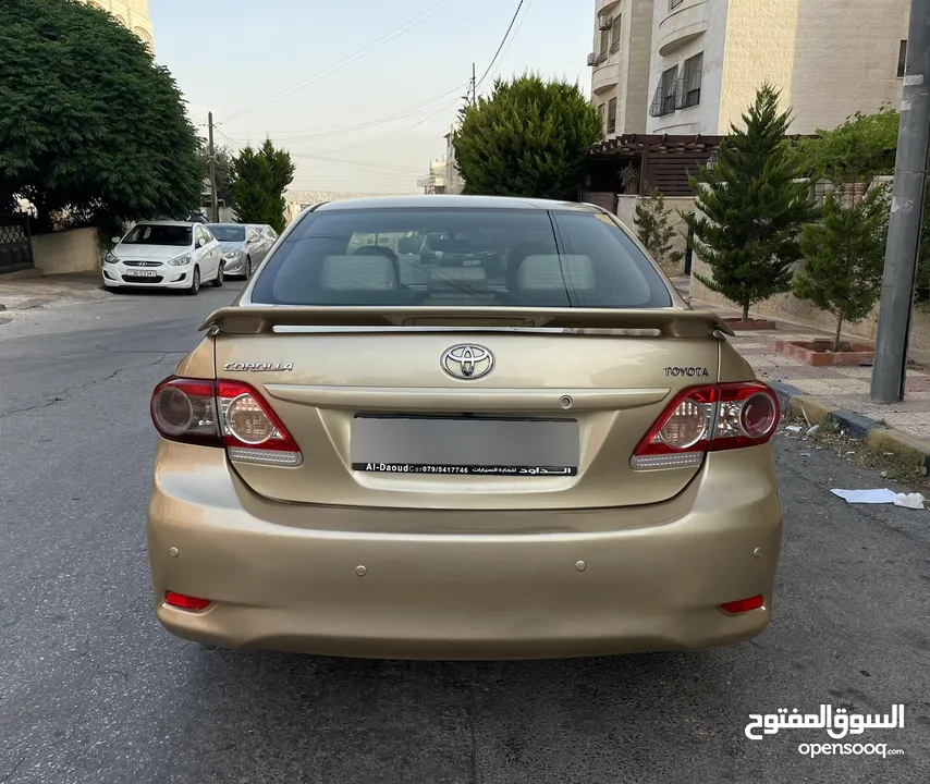 تويوتا كورولا 2012 ماتور 18 خصوصي اصلي بحالة ممتازة