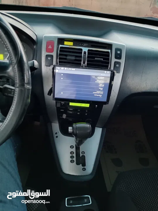 جيب هونداي توسان موديل 2007 ماطور 2000 لون خمري كام لا ينقصه شيئ