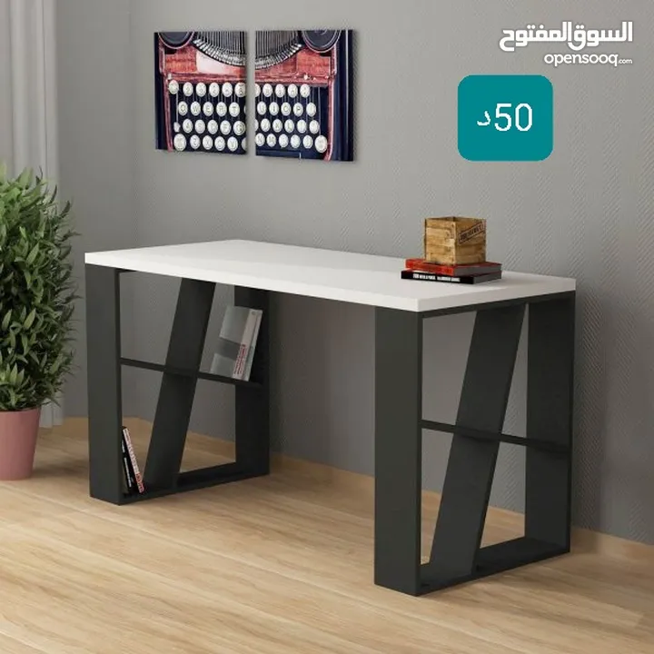 طاولة للدراسة والكمبيوتر بتصميم مميز بأقل الاسعار