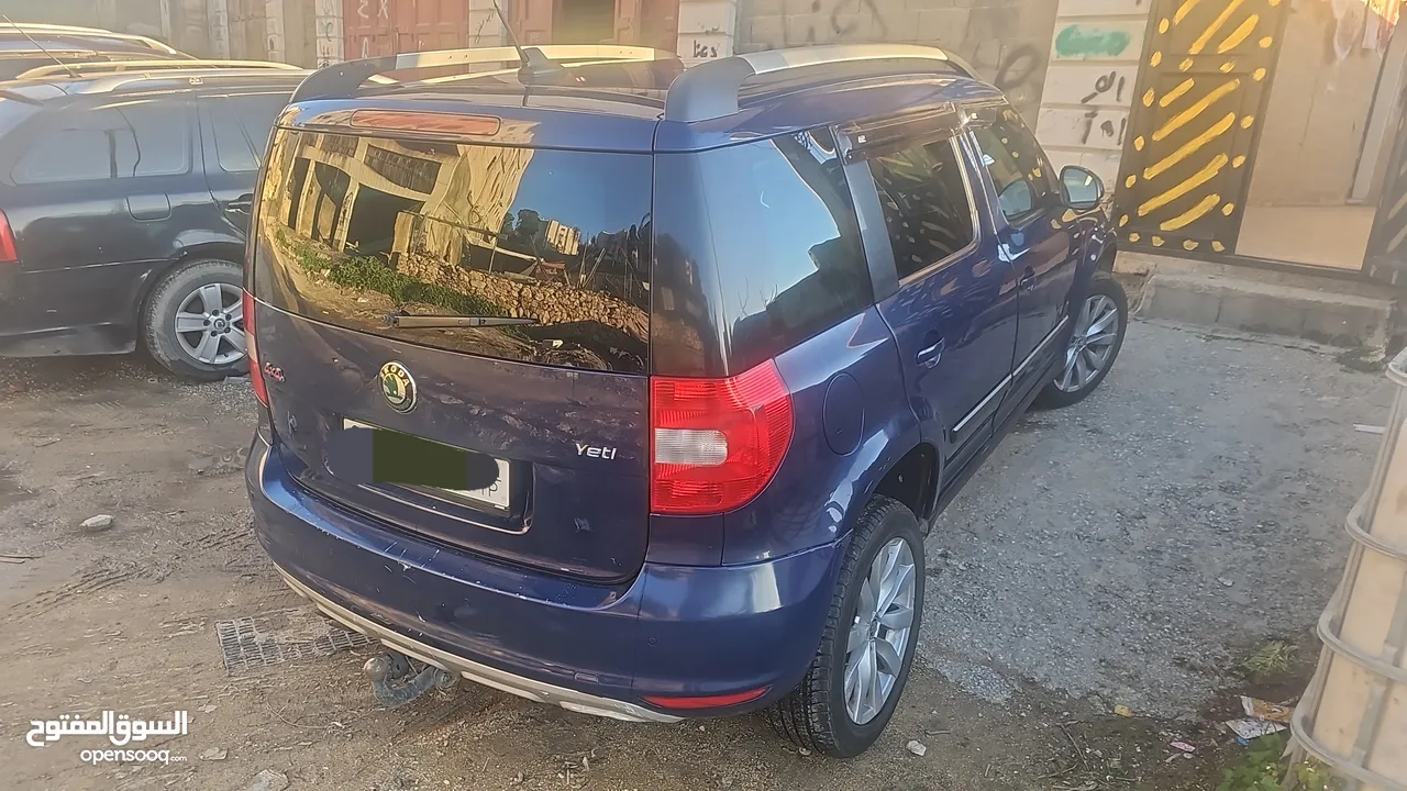 جب سكودا يتي 2013  4×4