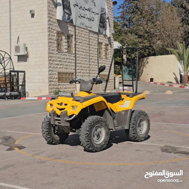 تركترون  بمبادير دفع رباعي  بنزين  2014 450cc