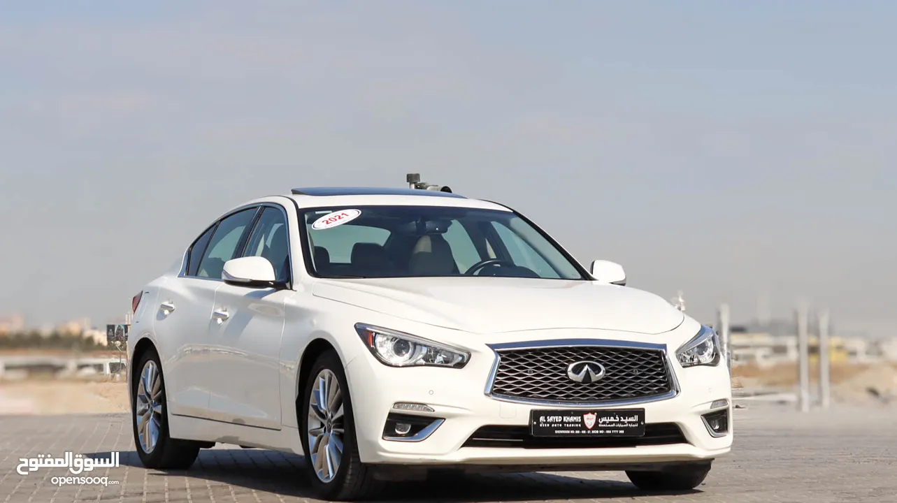 Infiniti Q50 2021 GCC, accident-free, in excellent condition