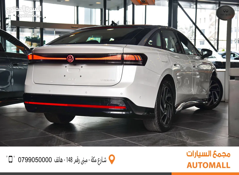 فولكسفاجن ID7 برو الكهربائية بالكامل 2023 Volkswagen ID7 VIZZION PRO EV