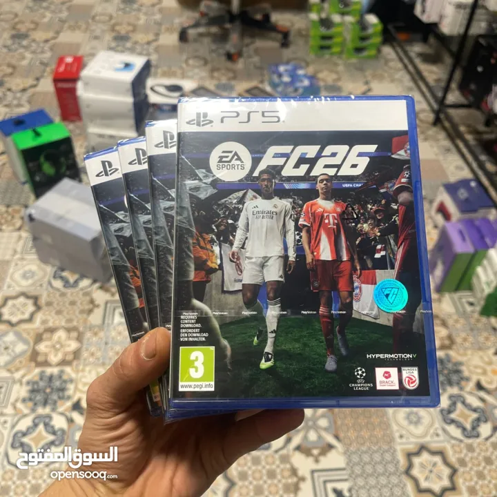 دسكات فيفا 26 لبلاستيشن فايف فقط كمية محدودة