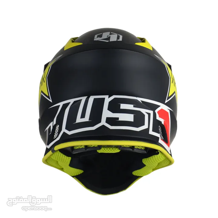 JUST1 Rockstar Motocross Motorcycle Helmet Full Face