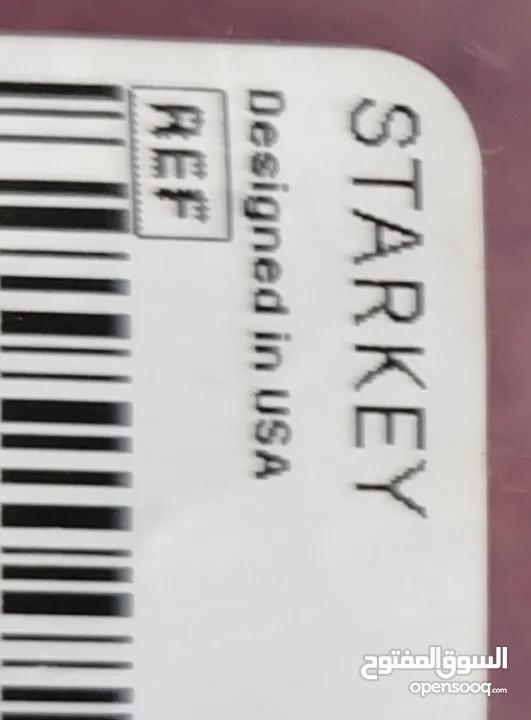 سماعة STARKEY أمريكية جديدة  لضعف السمع الشديد حقها 450 من  الشركة