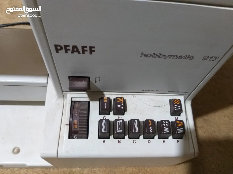 ماكنة خياطه PFAFF عدة درزات