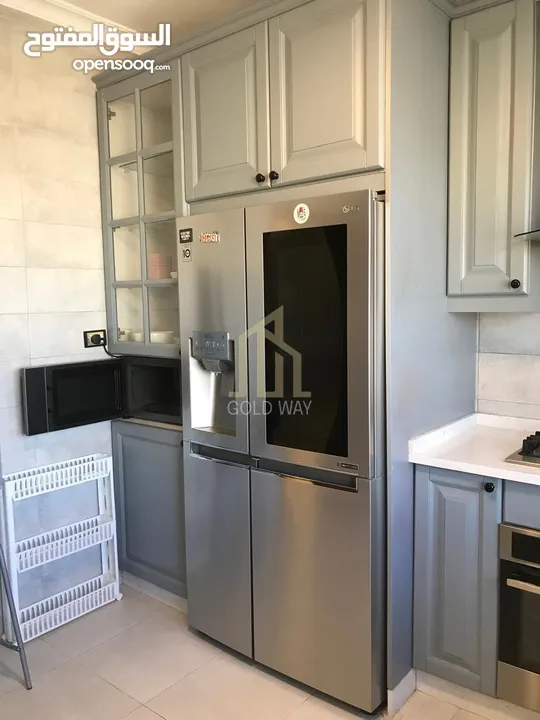 فرصة استثماريه لاتعوض شقة مفروشه للبيع 90م طابق ثاني في أرقى مناطق ضاحية النخيل / ref 9378