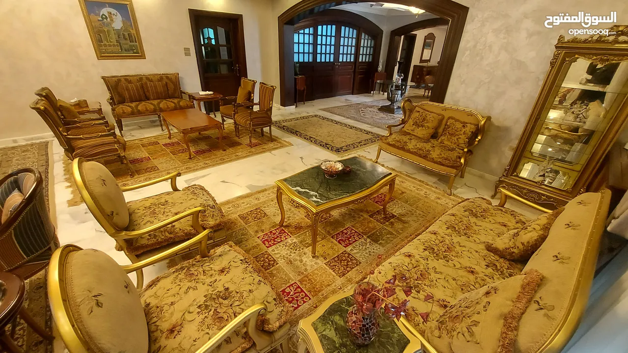 فيلا مفروشة فاخرة للايجار في عبدون مساحة 1400 متر