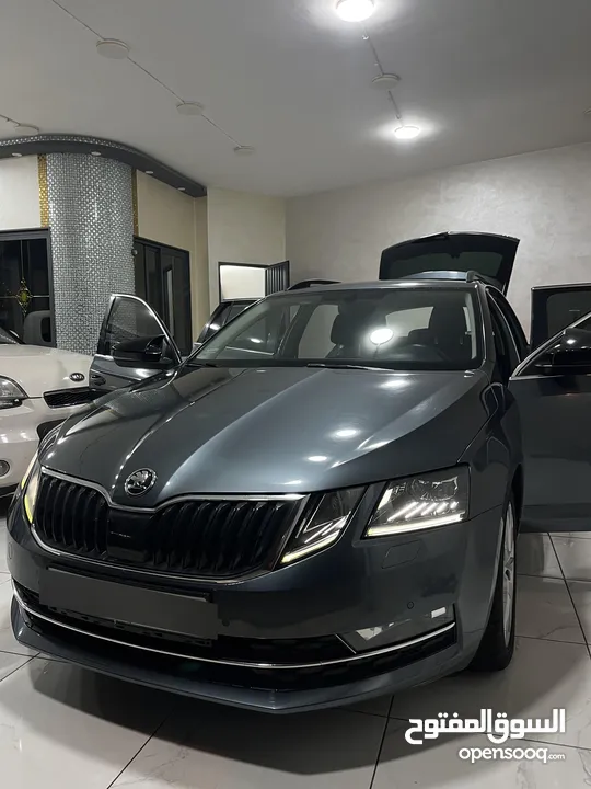 سكودا اوكتافيا 2019 فل بدون فتحة متور الفين ديزل تيربو حرق كااش