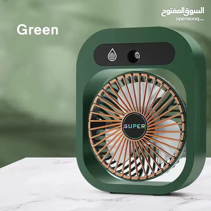مع الحرّ... اجا وقتها مع هالشوب! مروحة مكتب USB من ساين كلوبس صغيرة الحجم، قوية الأداء وبتبردك
