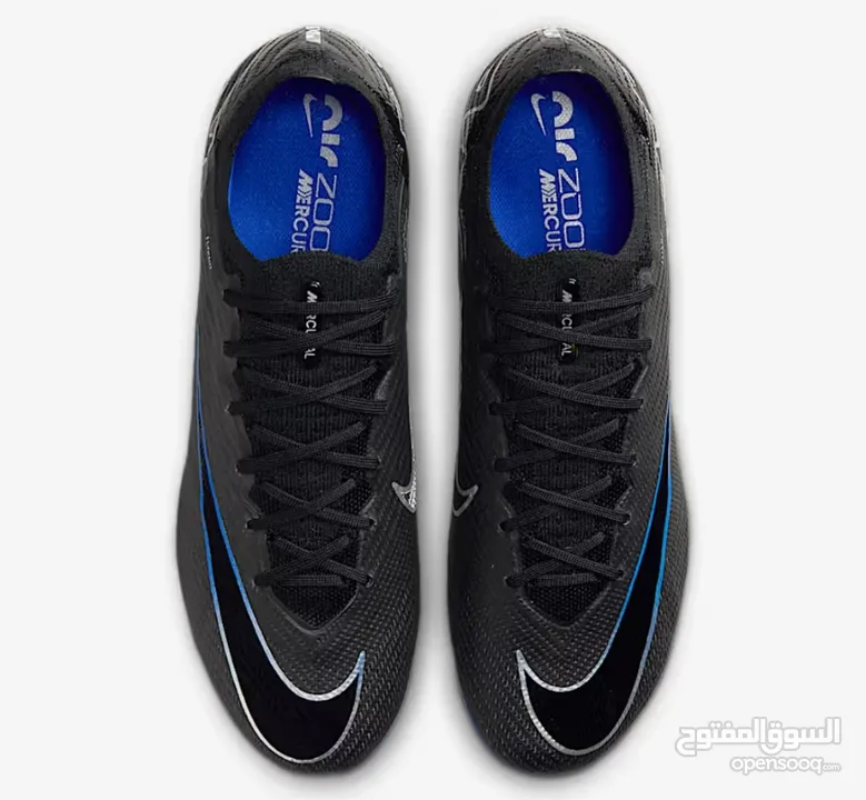 nike mercurial vapor 15 elite اللون الاسود