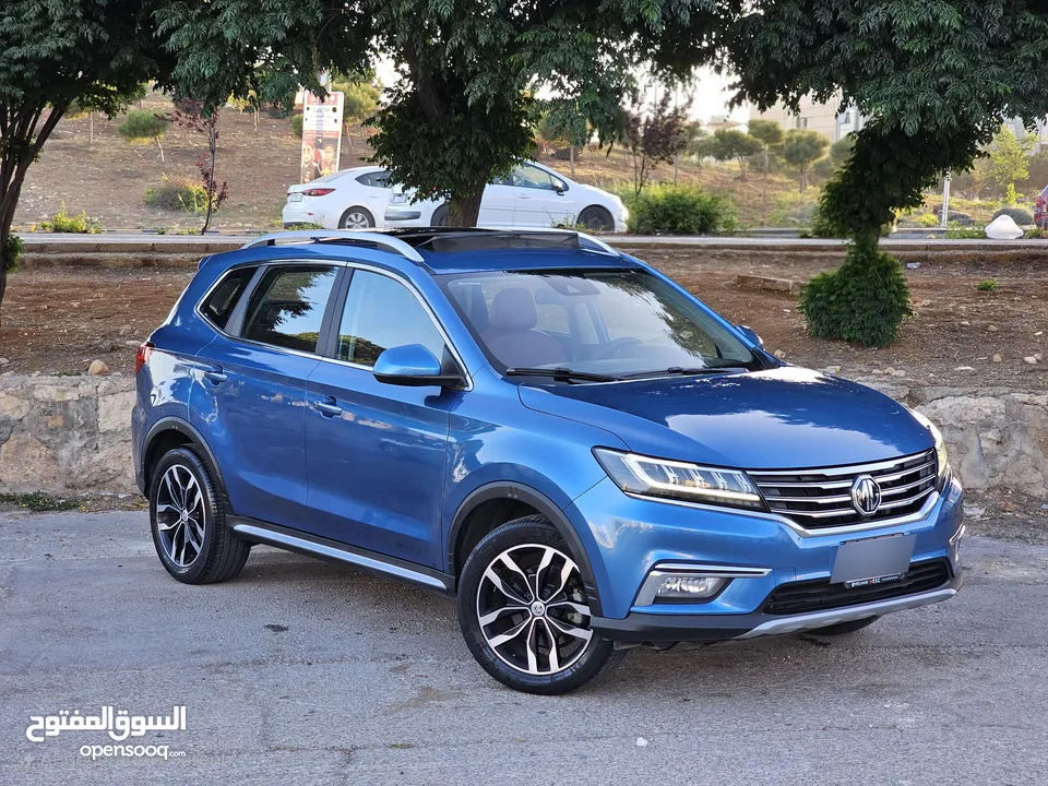 بسعر مغري بداعي السفر MG RX5 2020 بحالة الجديدة وارد وكفالة الوكالة فل الفل أعلى صنف فحص اوتوسكور A