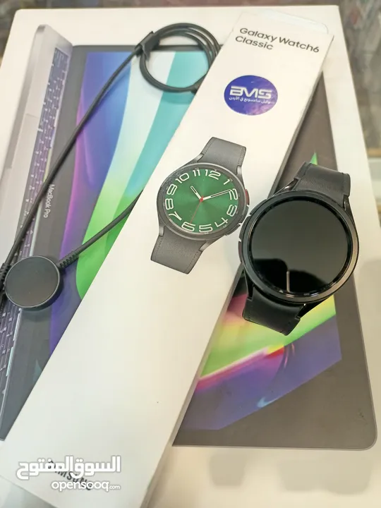 Samsung Watch 6 Classic بحالة الوكاااله  استعمال بسيط جدا