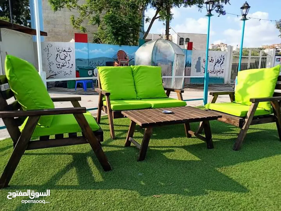 مجلس خارجي خشب سويد نخب اول
