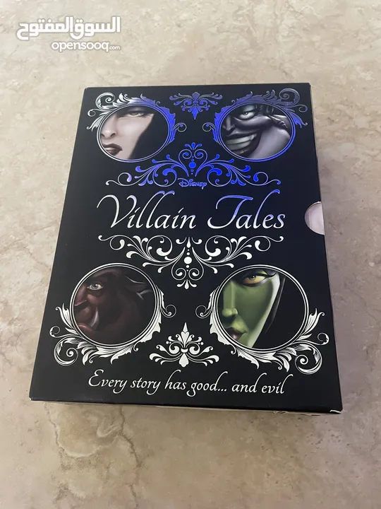 Disney villan tales (open box) سلسلة كتب ديزني