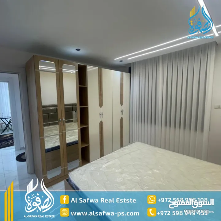 شقه جديد صغيره مميزه جدا مفروشه بالكامل مناسبه جدا لعرسان أو عائله صغيره