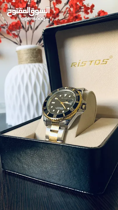 ساعة فخمة (جديدة )عقارب نوع ARLANCH تقليد لل Rolex