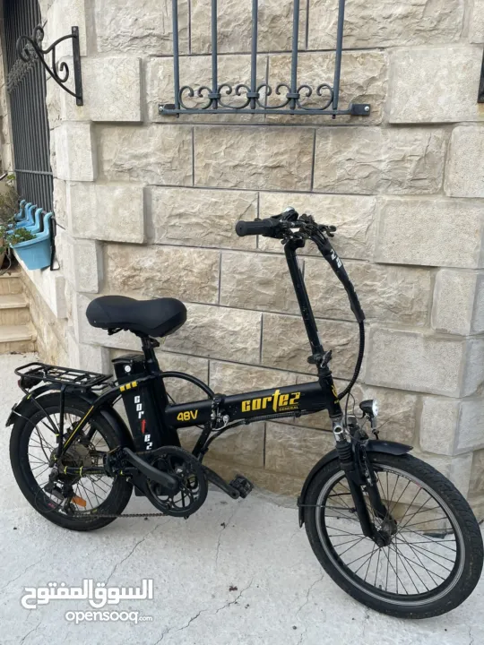 بسكليت كهرباء البسكليت جديد مستعمل اشي خفيف 48 فولت 13امبير السعر من الأخر 1000