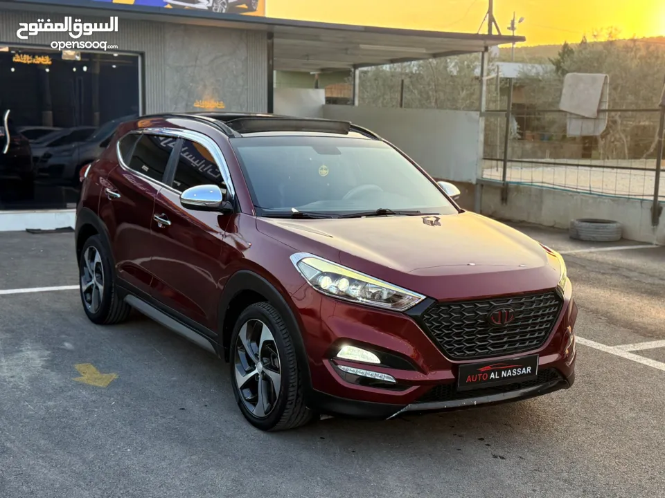 هيونداي توسان ترخيص 2017 دفع رباعي فل الفل بانوراما