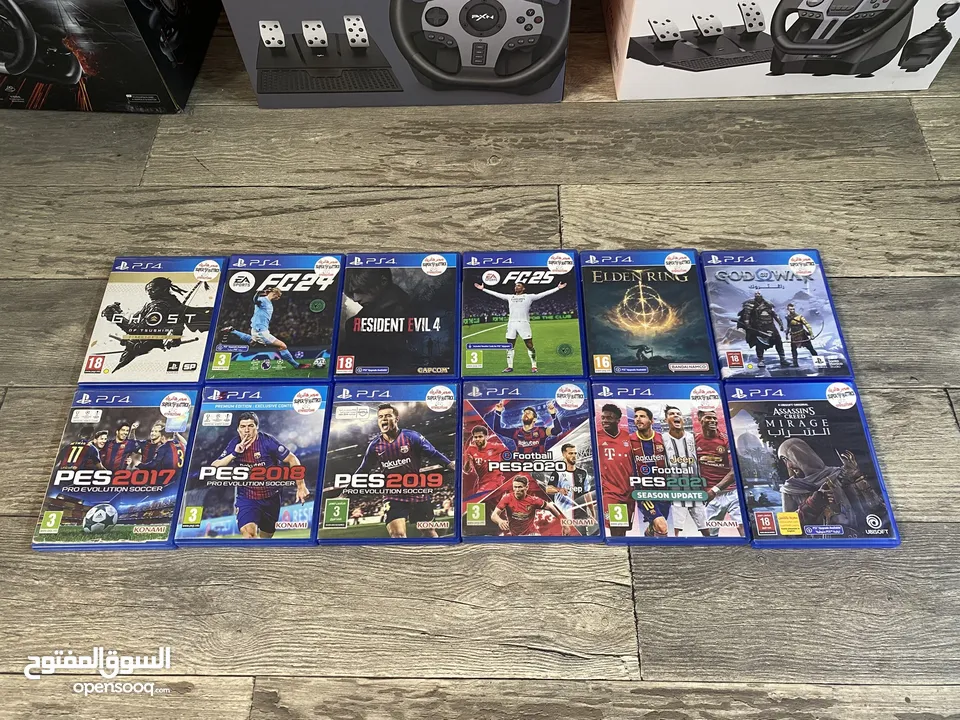 سيدهات بلايستيشن 4  CDs PlayStation