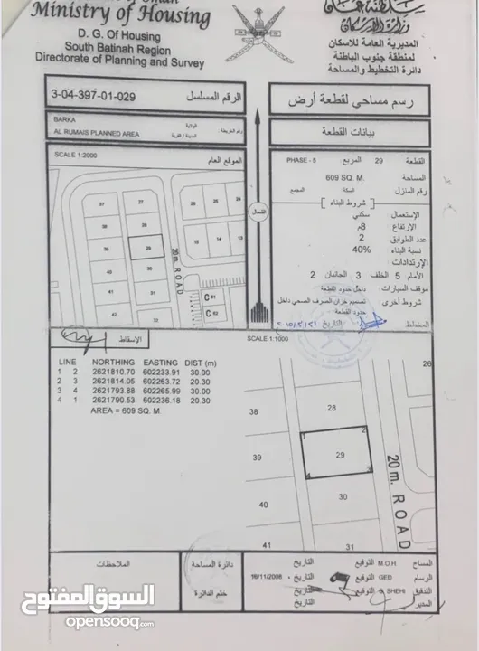 للبيع قطعتين ارض شبك في مكان مميز جدا في الرميس