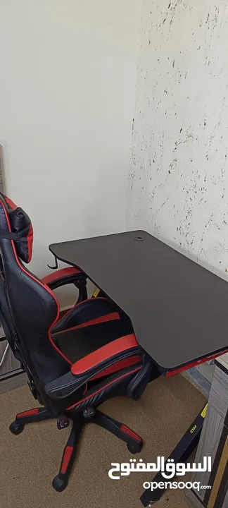 طوالة قيمنق وكرسي للبيع