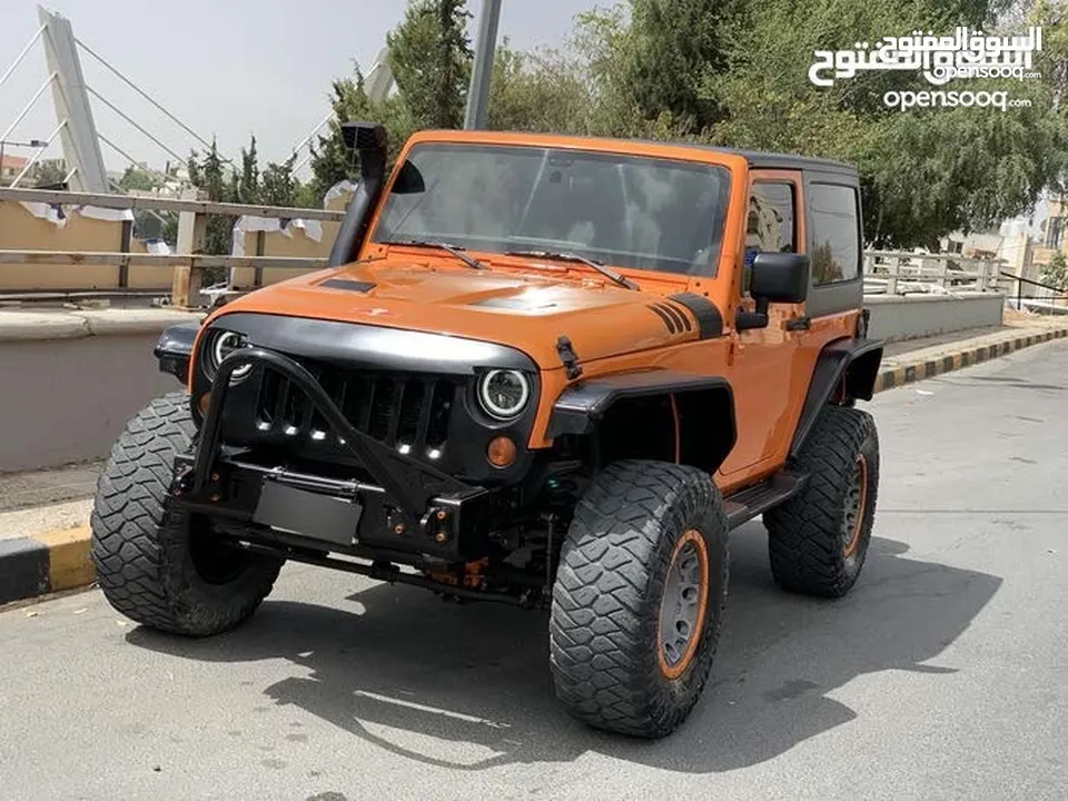 جيب رانجلر 2012 للبيع بسعر 15300