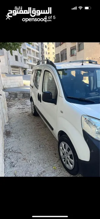 Fiat Qubo 2016 فيات كيوبو 2016 مطور 1400 ديزل تيربو سعر حرق السيارة بحالة ممتازة وممشى قليل