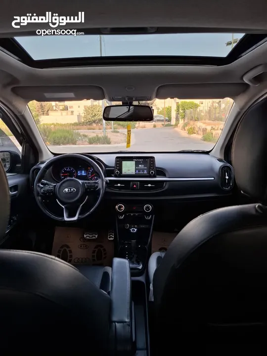 كيا مورنينج 2020 GT line  فل إضافات فتحة سقف