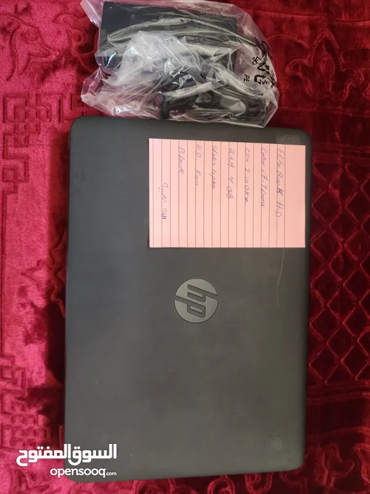 اجهزت hp i7 2.10GHz 500 H.D 8GB Ram  مع شنته جديده وشاحن بطاريه جداد  شاشات لمس