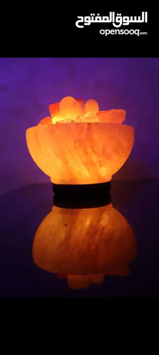 تيبل لاند ملح الهملايا.  Himalayan salt lamps