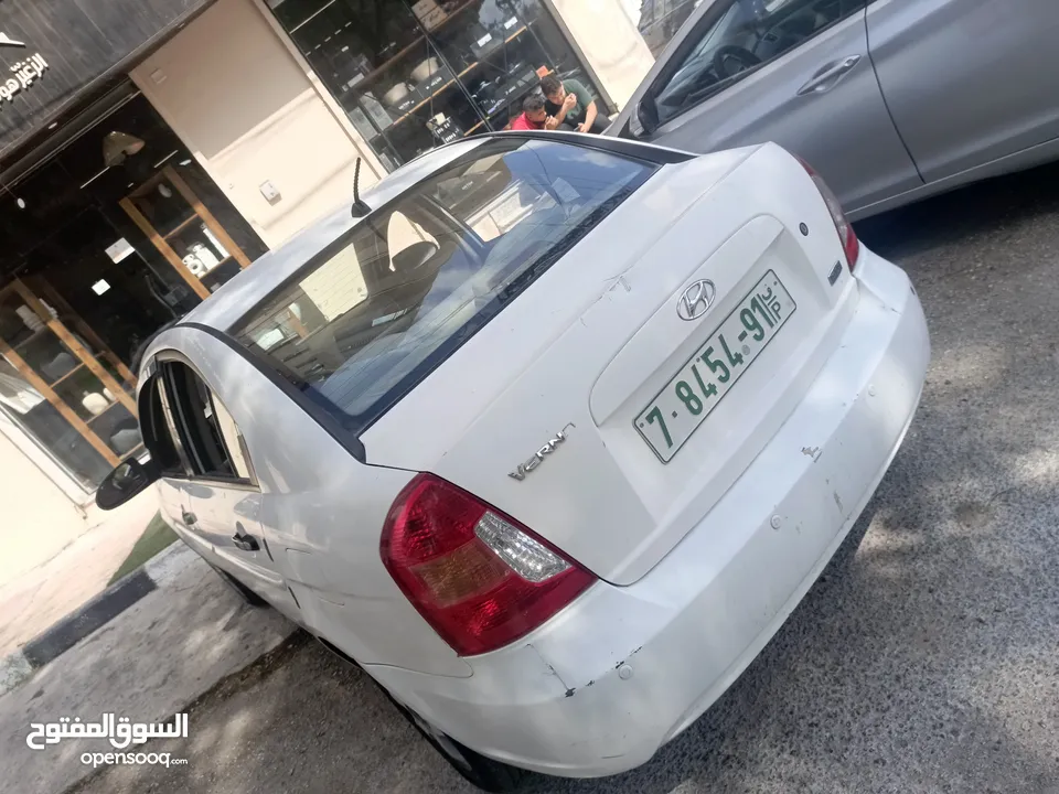 هونداي فيرنا 2007 اتماتك فحص نخب بسعر حرق 29000 ألف نقدا بدل وارد منبدل