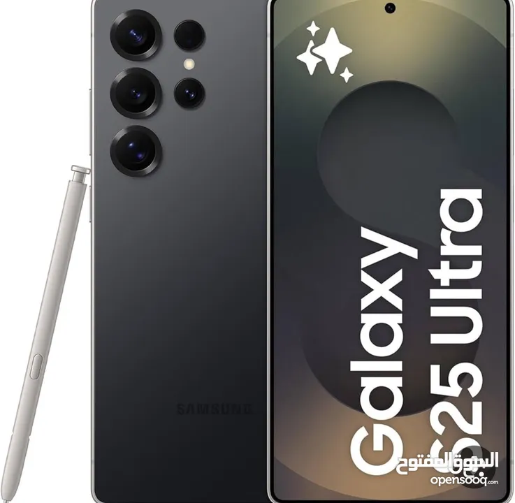 SAMSANG S25 ULTRA 12am /256 GB  سامسونج s25 ألترا 12رام /256 جيجا  كفاله الوكيل الرسمي BMS 12 شهر