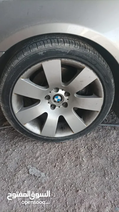 جنط bmw مع كوشوك وكاله دنلوب