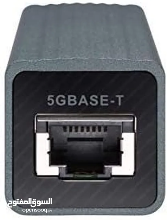 تحويلة  نيتورك بسرعة 5G من شركة QNAP  USB 3.0 Type-C to 5GbE Adapter
