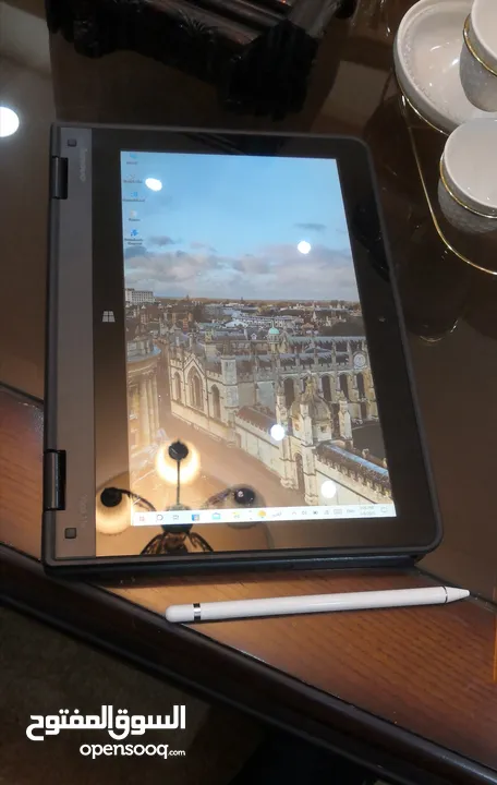 لابتوب وتابلت بنفس الوقت ، شاشة لمس قابله للطي 360 درجه (Lenovo pad)؛ حجم صغير