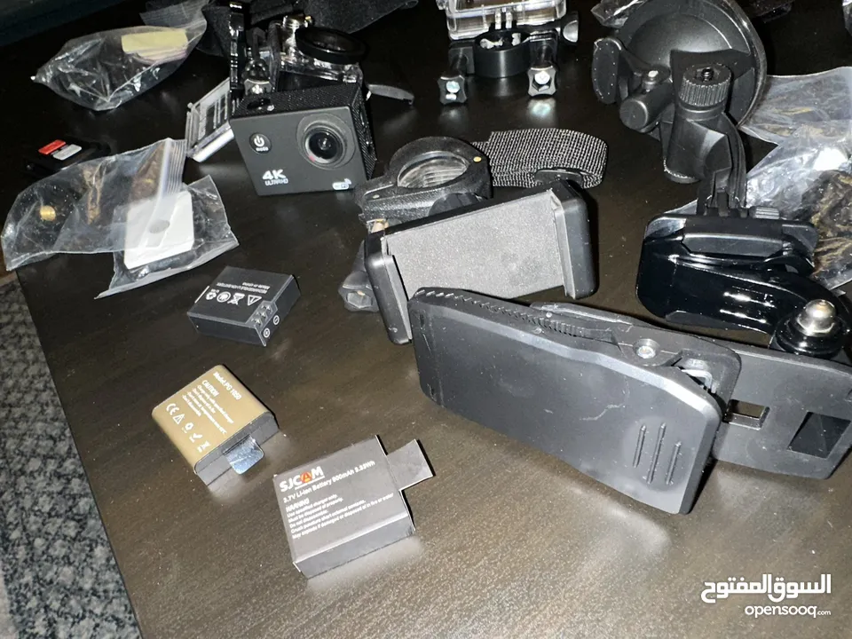 Action Camera 4k For bike  With 3 battery  and a accessories